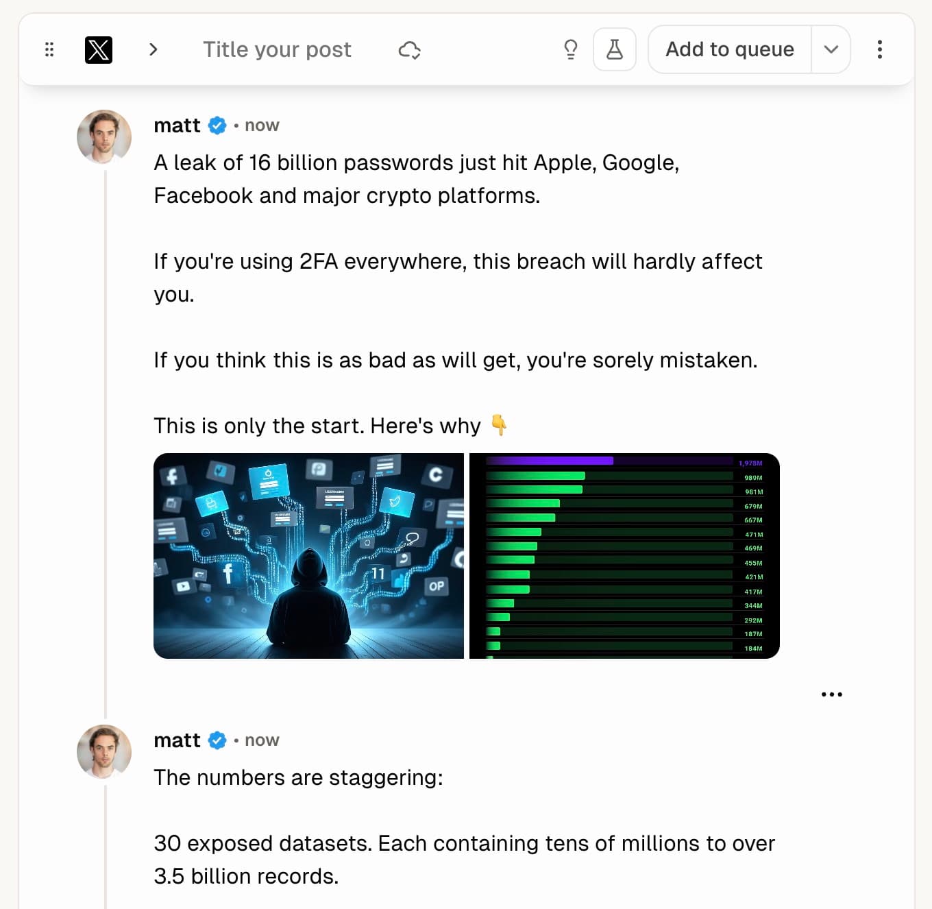 Image of X post media